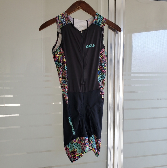 XS Garneau Carbon Tri-suit with padded bottom - Picture 3 of 4